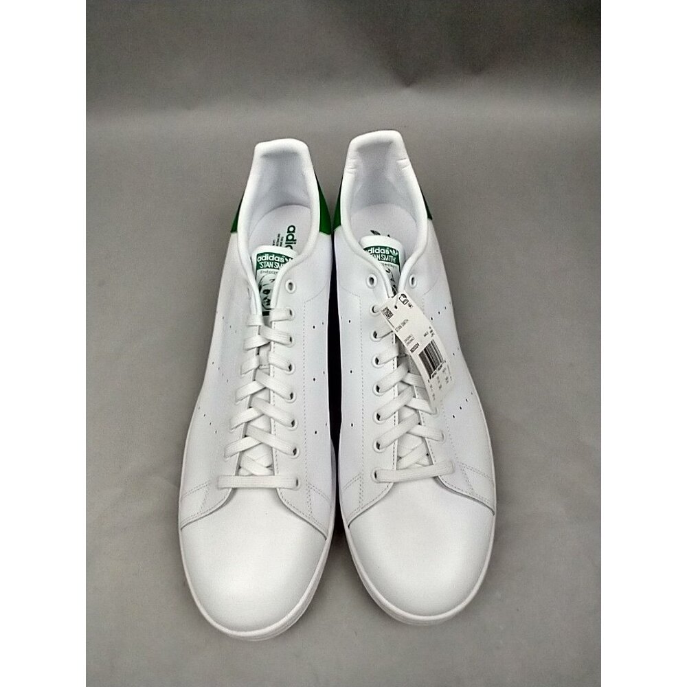 Adidas Stan Smith 80s Cloud White Green Mens Size 19 No‎ Box - Picture 2 of 13